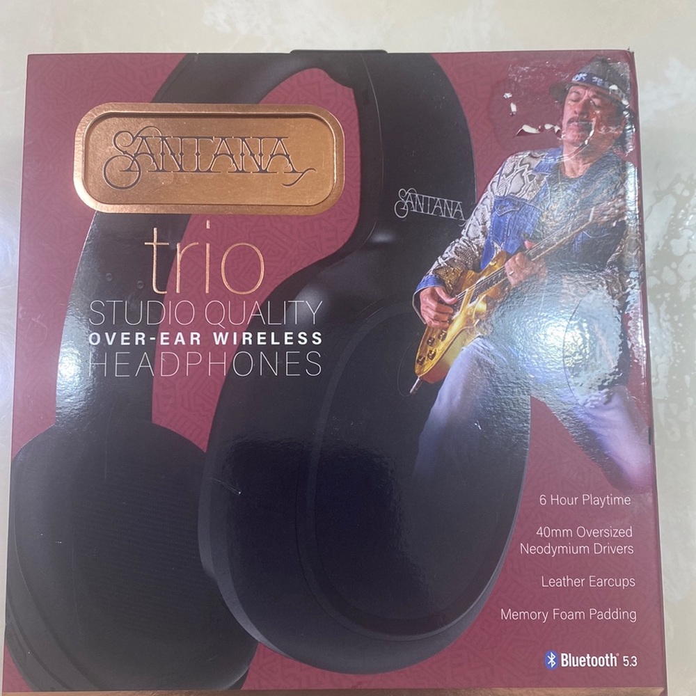 Carlos Santana Trio Over Ear Headphones